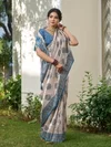 Kundan Silk By Ast Silk Blend Designer Saree